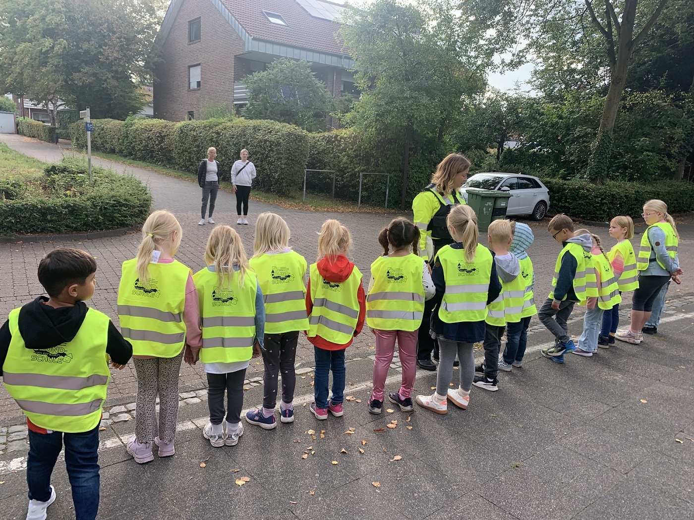 Sicher zur Schule – Verkehrserziehung mit der Polizei