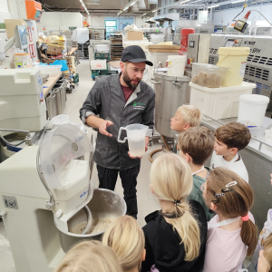 Bäckereibesuch der 3c